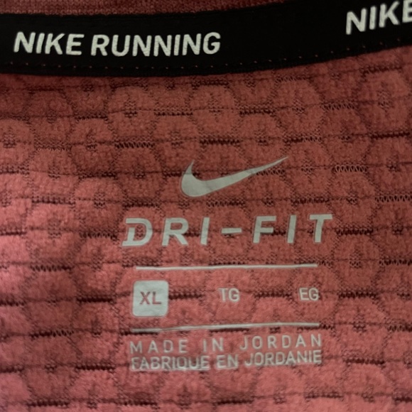 Nike Dri fit Running Pullover women’s X-Large sweatshirt lightweight w/pocket - Picture 6 of 7
